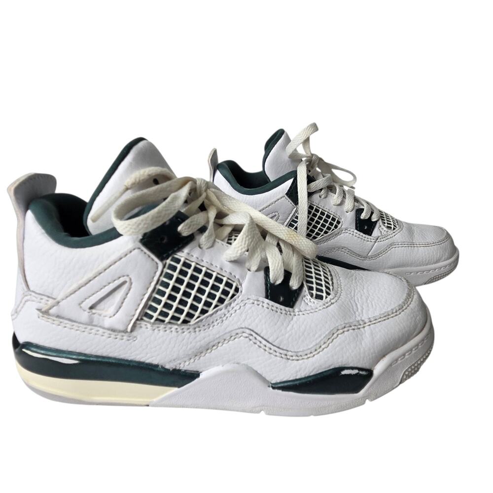 Nike Air Jordan 4 Retro GS Oxidized Green Size 1.5 Y BQ7669-103‎ Kids Youth